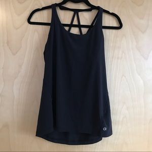 Comfy yoga top with shelf bra built in